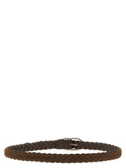 Brunello Cucinelli Brown Calfskin Belt