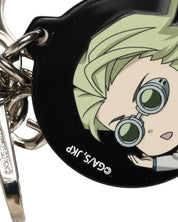Black Kaisen Kento Nanami Charm Metal Keychain Keyring