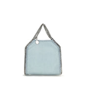 Blue Polyester Handbag