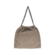 Beige Polyester Shoulder Bag