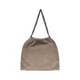 Beige Polyester Shoulder Bag