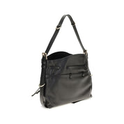Black Calf Leather Bos Taurus Backet Bag