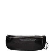 Black Leather Backpack