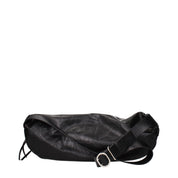 Black Leather Backpack