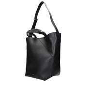 Black Leather Crossbody Bag
