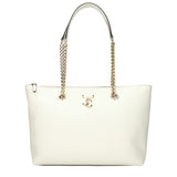 White Leather Shoulder Bag
