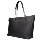 Black Leather Shoulder Bag