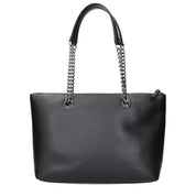 Black Leather Shoulder Bag