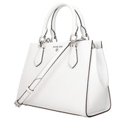 White Leather Handbag