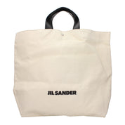 Beige Fabric Handbag