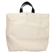 Beige Fabric Handbag