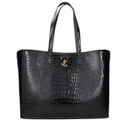Black Leather Shoulder Bag