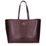 Red Leather Shoulder Bag