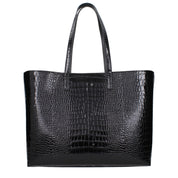 Black Leather Shoulder Bag