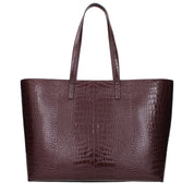 Red Leather Shoulder Bag