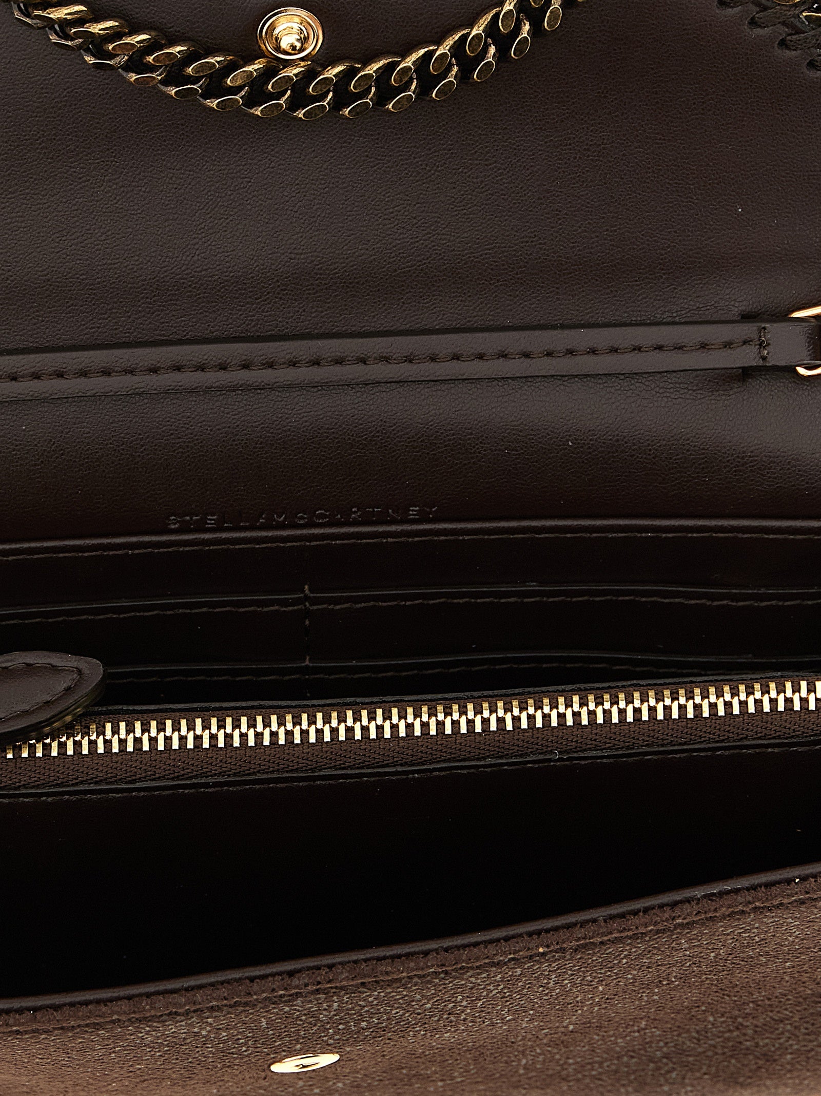 Brown Polyester Cardholder