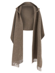 Brown Wool Scarf