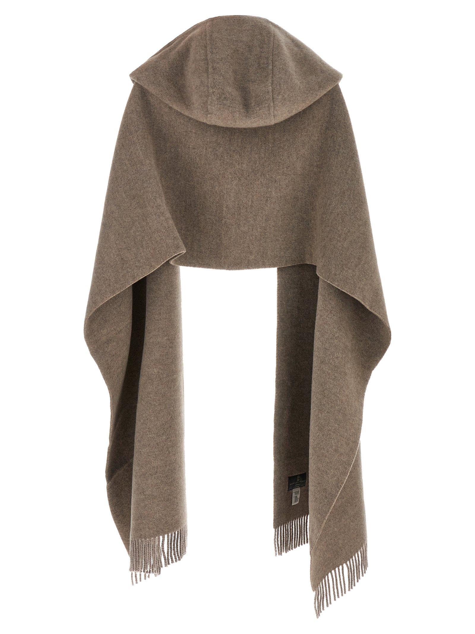 Brown Wool Scarf