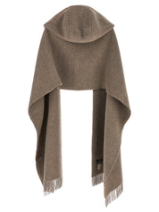 Brown Wool Scarf