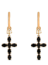 Black Brass Earrings
