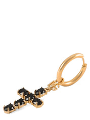 Black Brass Earrings