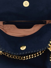 Blue Polyamide Crossbody Bag