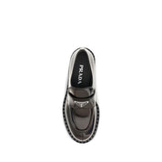 Brown Calf Leather Bos Taurus Slip-On Loafers