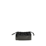 Black Calf Leather Bos Taurus Clutch Bag