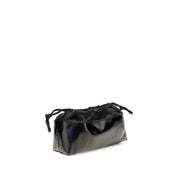 Black Calf Leather Bos Taurus Clutch Bag