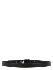 Black Other Fibres Regular Belt