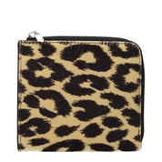 Beige Horsehair Wallet