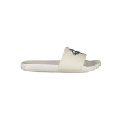 White Polyester Women's Slipper