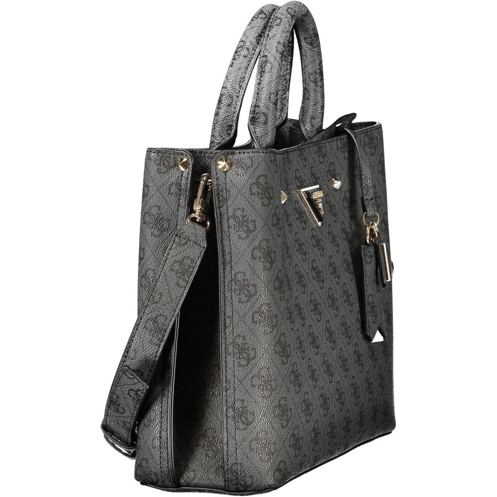 Guess Jeans Nero Poliuretano Donna Bag Guess Jeans