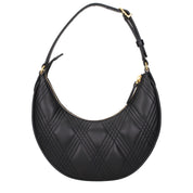 Black Leather Shoulder Bag
