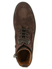 Tod's Brown Calfskin Ankle Boots