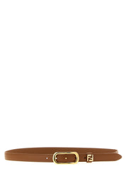 Brown Calfskin Regular Belt