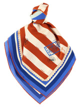 Multicolor Silk Foulard