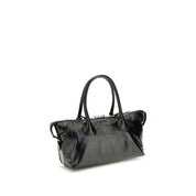 Miu Miu Black Calf Leather Bos Taurus Handbag