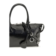 Miu Miu Black Calf Leather Bos Taurus Handbag
