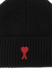 Black Wool Beanie