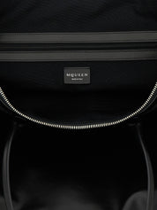 Black Calfskin Shoulder Bag