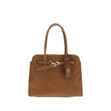 Miu Miu Brown Calf Leather Bos Taurus Shoulder Bag