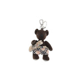 Brown Wool Oves Aries Keychain