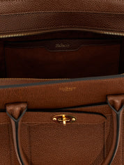 Brown Bovine Leather Tote Bag
