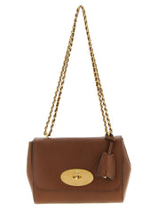 Brown Bovine Leather Shoulder Bag