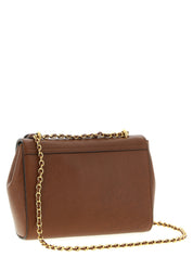 Brown Bovine Leather Shoulder Bag