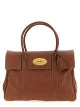 Brown Calfskin Shoulder Bag