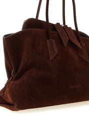 Brown Bovine Leather Shoulder Bag