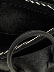 Black Bovine Leather Handbag