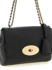 Black Goatskin Crossbody Bag